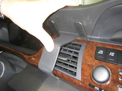 Honda FR-V 05-11, Sentrert