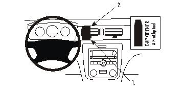 Chevrolet Impala 06-13, Sentrert