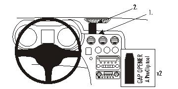 Alfa Romeo Brera/Spider 06-11/159 06-13, Sentrert