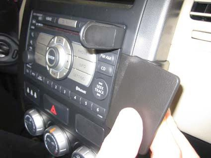 Nissan X-Trail 08-13, Vinklet, Navigasjonsskjerm