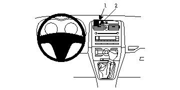 Toyota Corolla 08-11, Sentrert