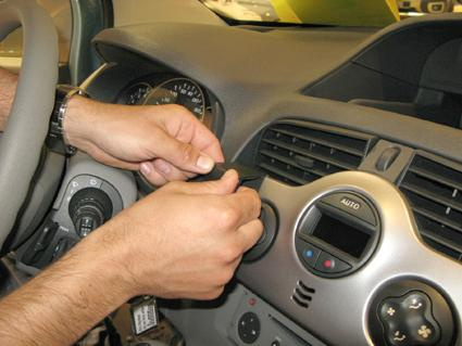 Renault Kangoo 08-13, Sentrert