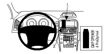 Volvo XC60 09-13, Sentrert, Høy