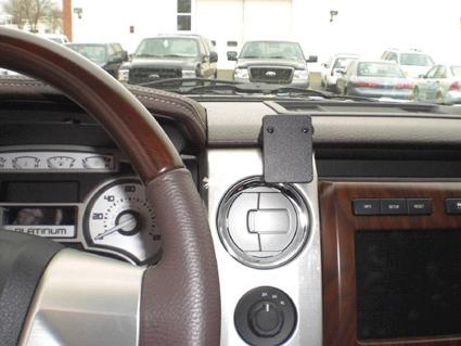 Ford F-Series 150 09-14, Sentrert, Sølv og trepanel