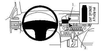 Lexus RX Serie 10-15, Sentrert