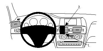 BMW X3 11-14, Sentrert