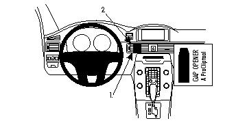 Volvo V70 12-15, Senter, Trepanel