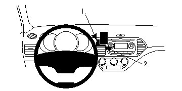 Kia Picanto 12-15, Sentrert