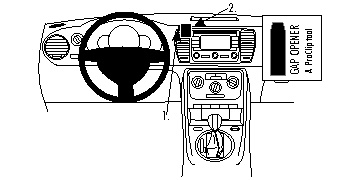 Volkswagen Beetle 12-15, Sentrert