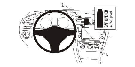 Volkswagen Golf VII 13-15, Sentrert