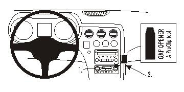 ProClip Monteringsbøyle Alfa Romeo Brera/Spider 06-11/159 06-13