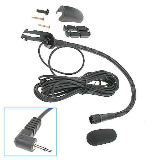 Svanhalsmikrofon med 3,5mm, 6 meter kabel