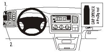 ProClip Monteringsbøyle Chevrolet Avalanche 03-06