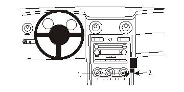 ProClip Monteringsbøyle Ford Mustang 05-09
