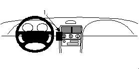 ProClip Monteringsbøyle Ford Mustang 95-04