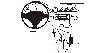 ProClip Monteringsbøyle Honda Integra 04-06