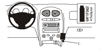 ProClip Monteringsbøyle Hyundai Santa Fe 01-05