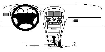 ProClip Monteringsbøyle Mitsubishi Carisma 96-98