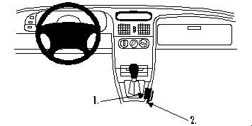 ProClip Monteringsbøyle Renault Laguna 94-00