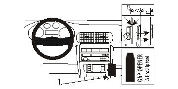 ProClip Monteringsbøyle Seat Leon 00-05/Seat Toledo 99-03