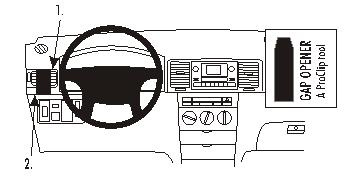 ProClip Monteringsbøyle Toyota Corolla 02-07