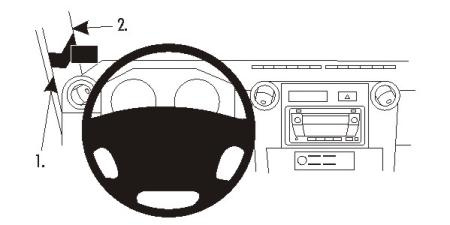 ProClip Monteringsbøyle Toyota LandCruiser 70 08-15