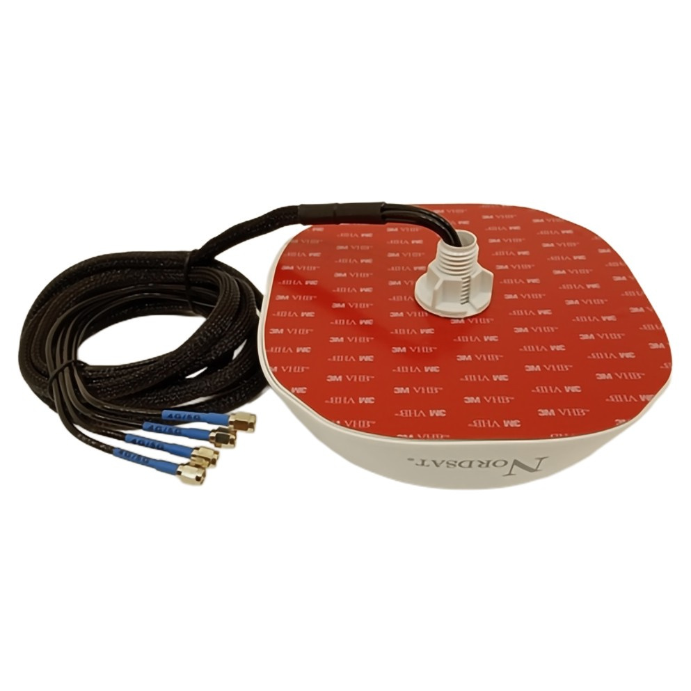 Nordsat 2G/3G/4G/5G omniantenne, rundstrålende 4x4 MIMO-antenne