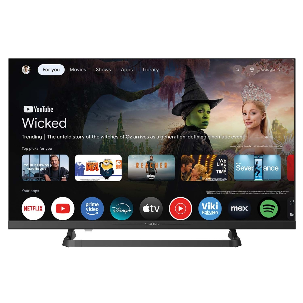 Strong SRT24HI4723C, 24-tommers HD LED-TV med Google TV