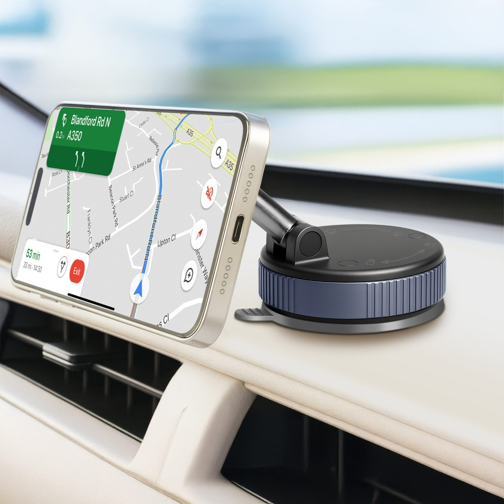 LogiLink AA0198, magnetisk telefonholder med vakuumsugekopp