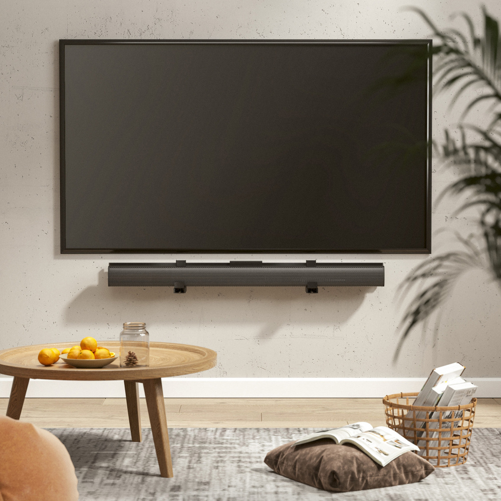 LogiLink universalfeste for soundbar, 86-155 mm dyp