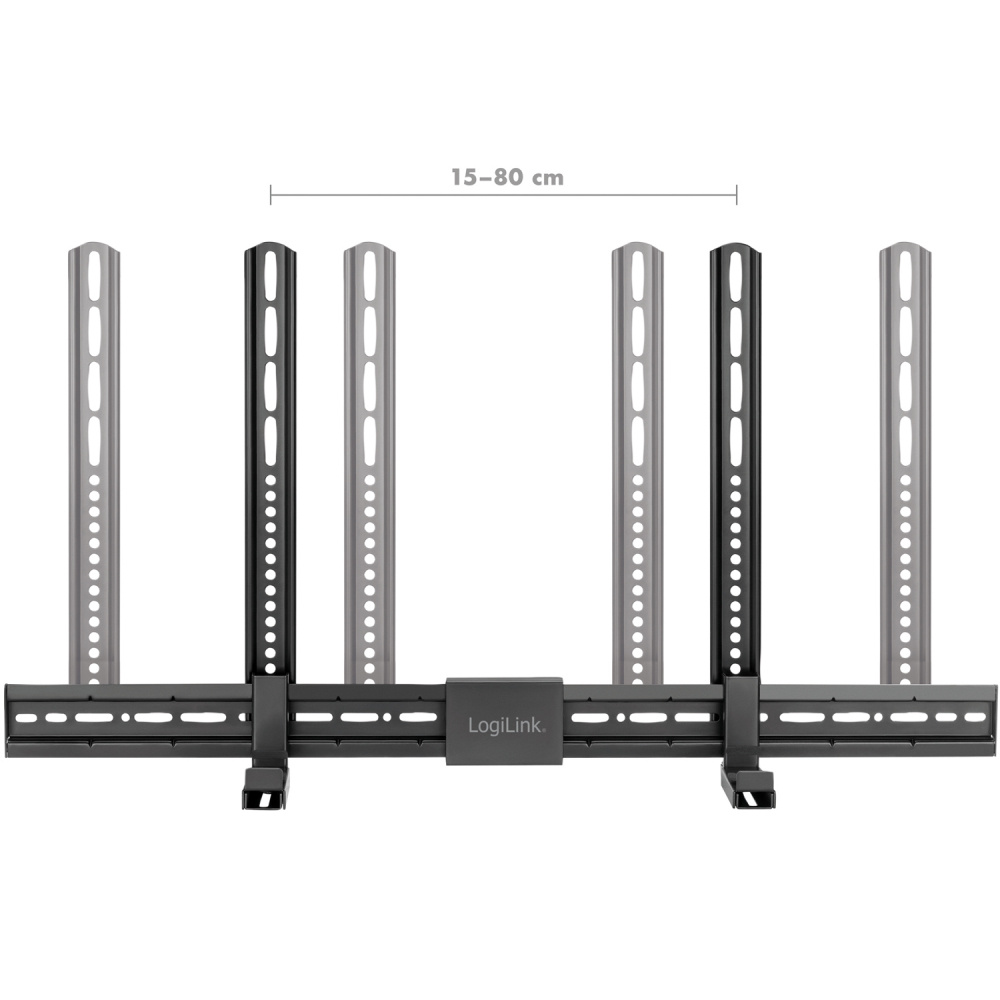 LogiLink universalfeste for soundbar, 86-155 mm dyp