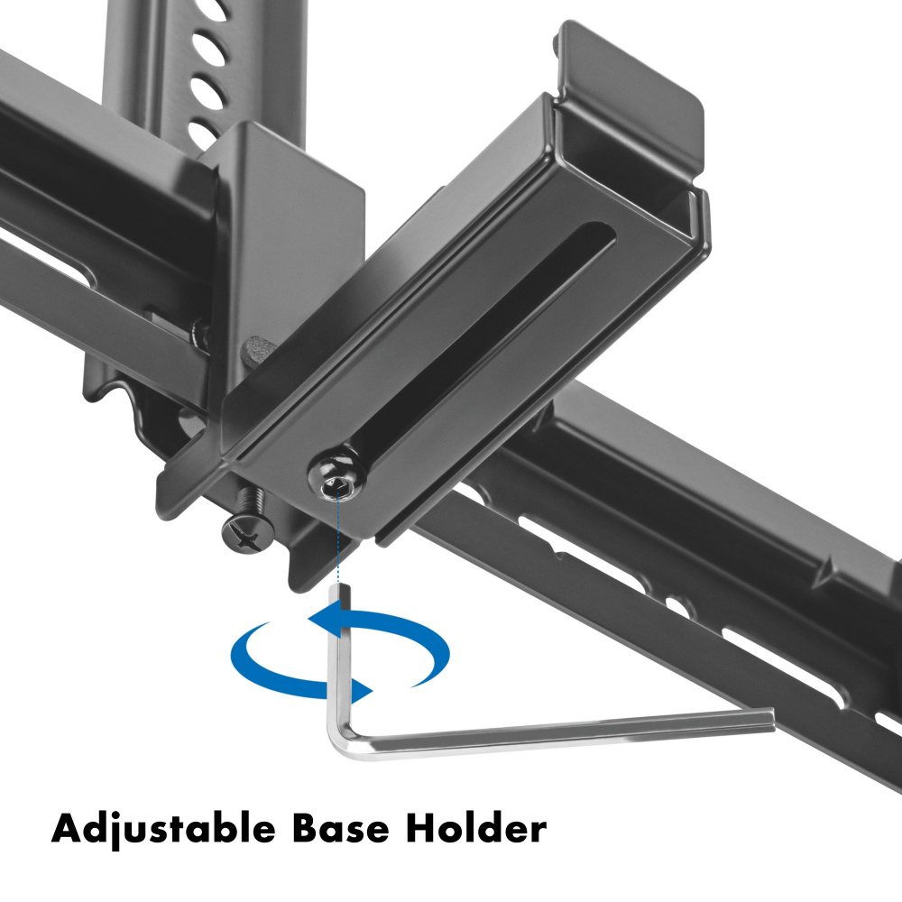 LogiLink universalfeste for soundbar, 86-155 mm dyp