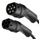 LogiLink EVC0121, Type 2-ladekabel 32 A, 22 kW, 5 m LogiLink EVC0121, Type 2-ladekabel 32 A, 22 kW, 5 m