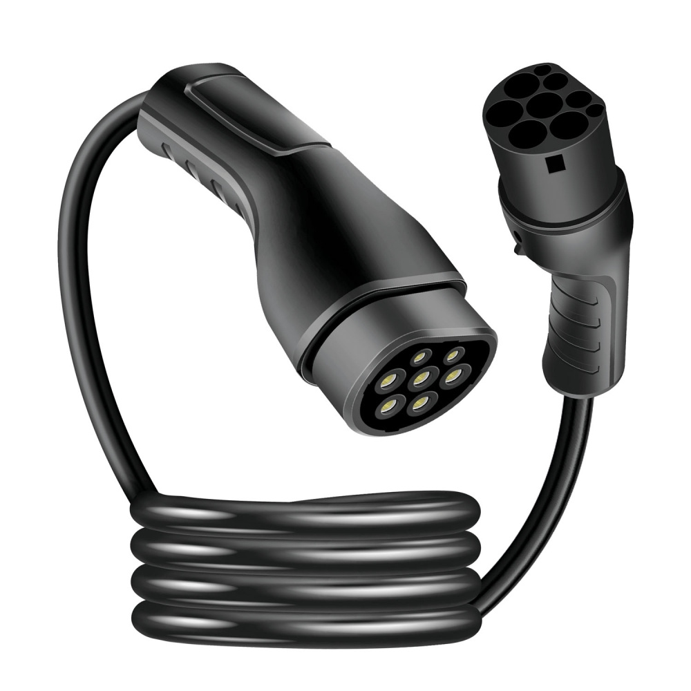 LogiLink EVC0124, Type 2-ladekabel 11 kW, 5 m