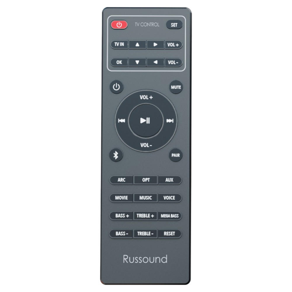 Russound AVA2.1, kompakt 2.1-forsterker med Bluetooth og HDMI ARC