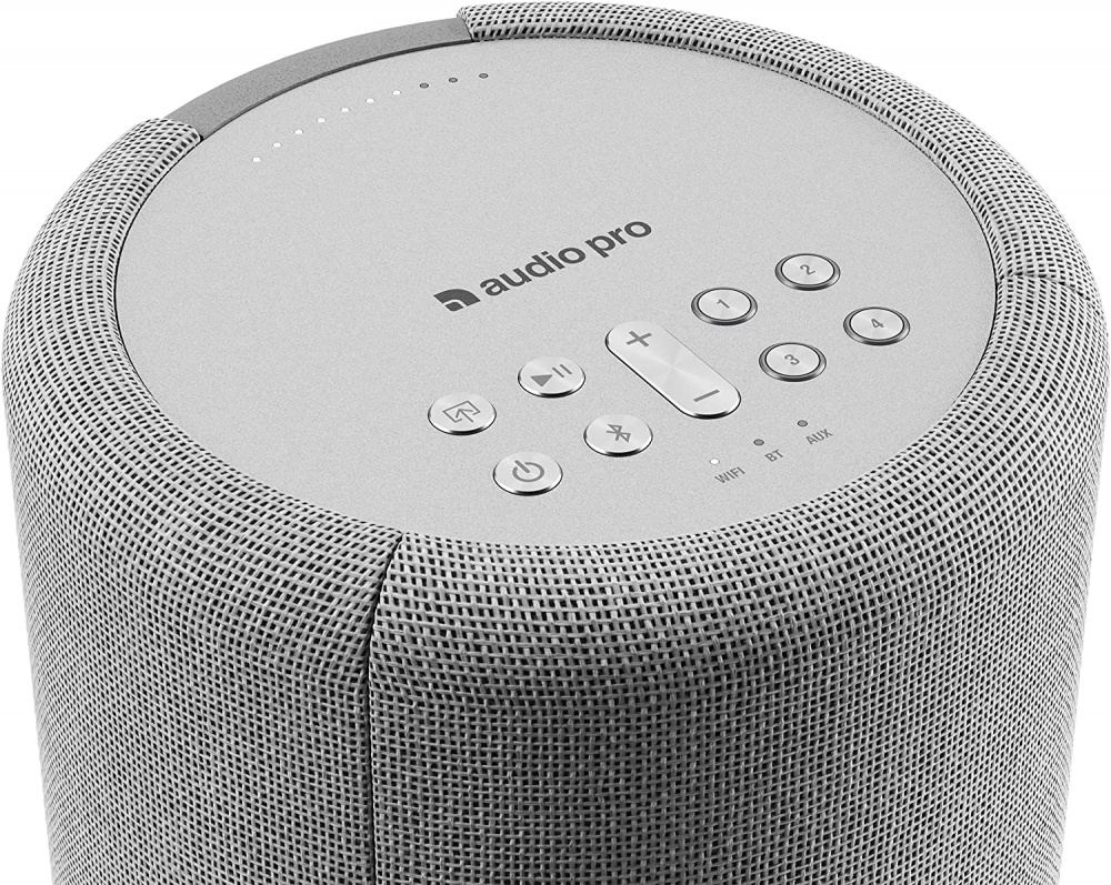 Audio Pro A10 MKII aktiv Wifi-högtalare, ljusgrå styck