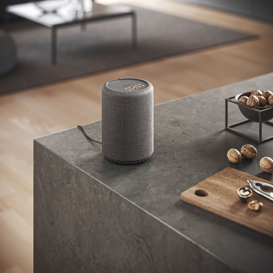 Audio Pro A10 MKII W, kompakt multiromshøyttaler med WiFi, mørkegrå stykk
