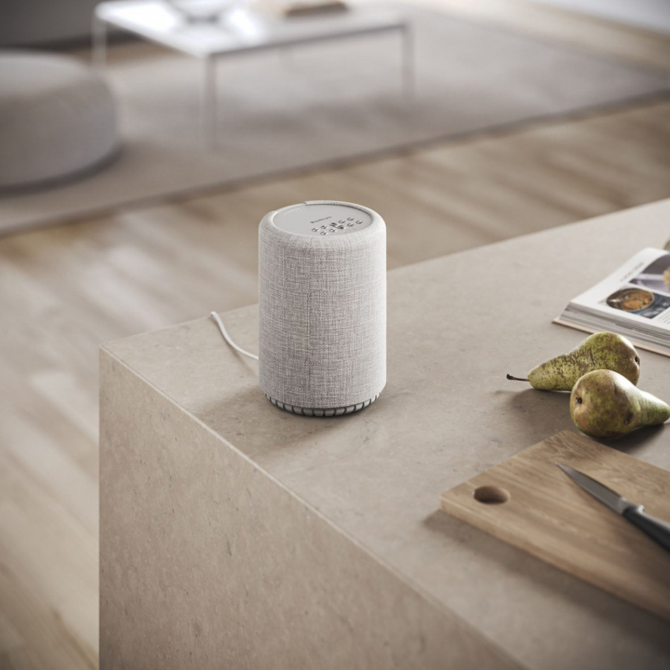 Audio Pro A10 MKII W, kompakt multiromshøyttaler med WiFi, lysegrå stykk
