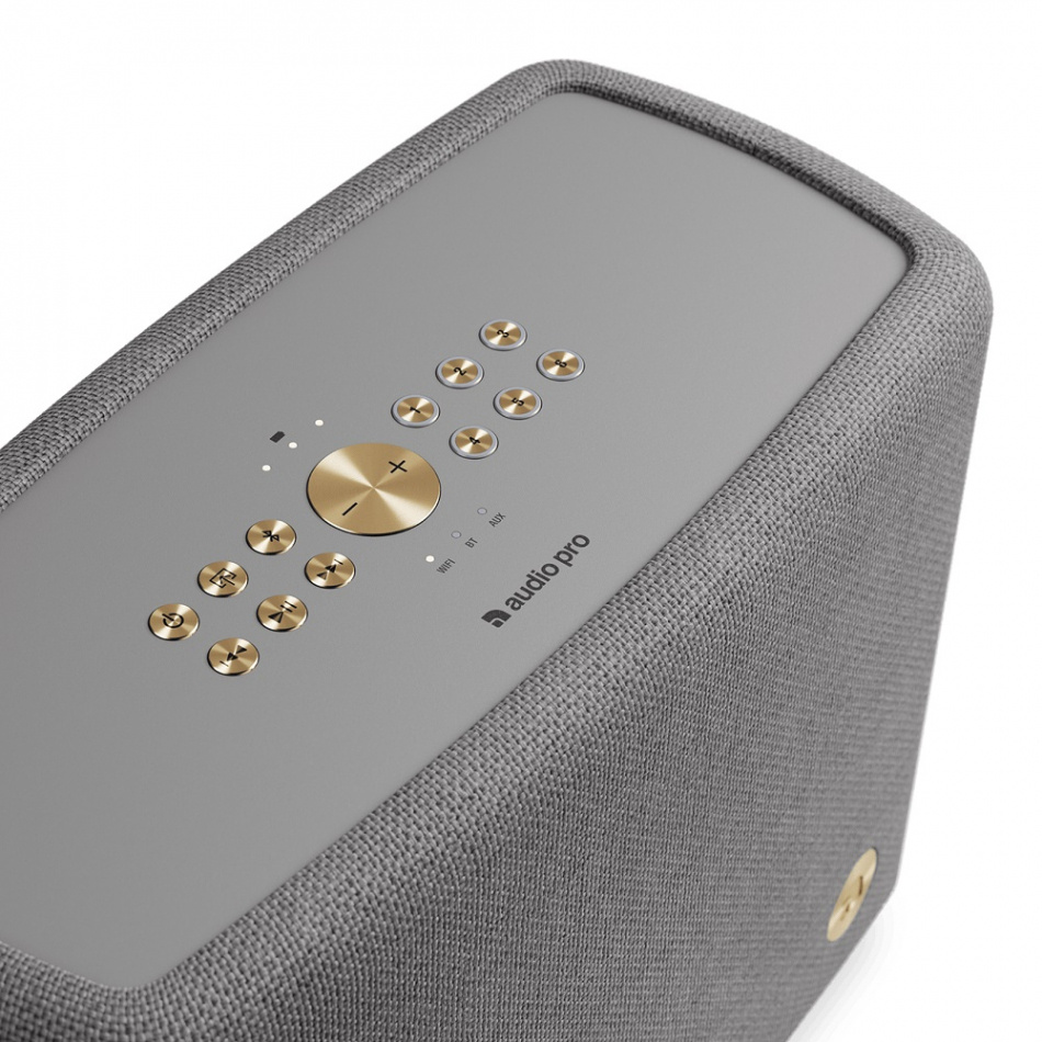 Audio Pro A15 W bærbar Wifi-høyttaler, mørk grå