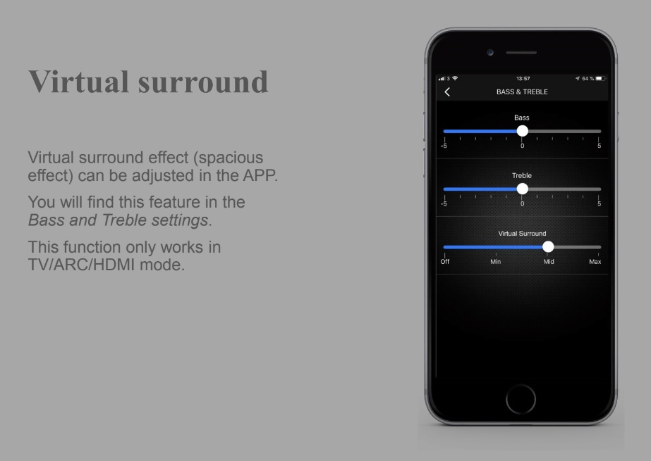 Audio Pro A26 stativhøyttalere med Wifi & BT, svart par