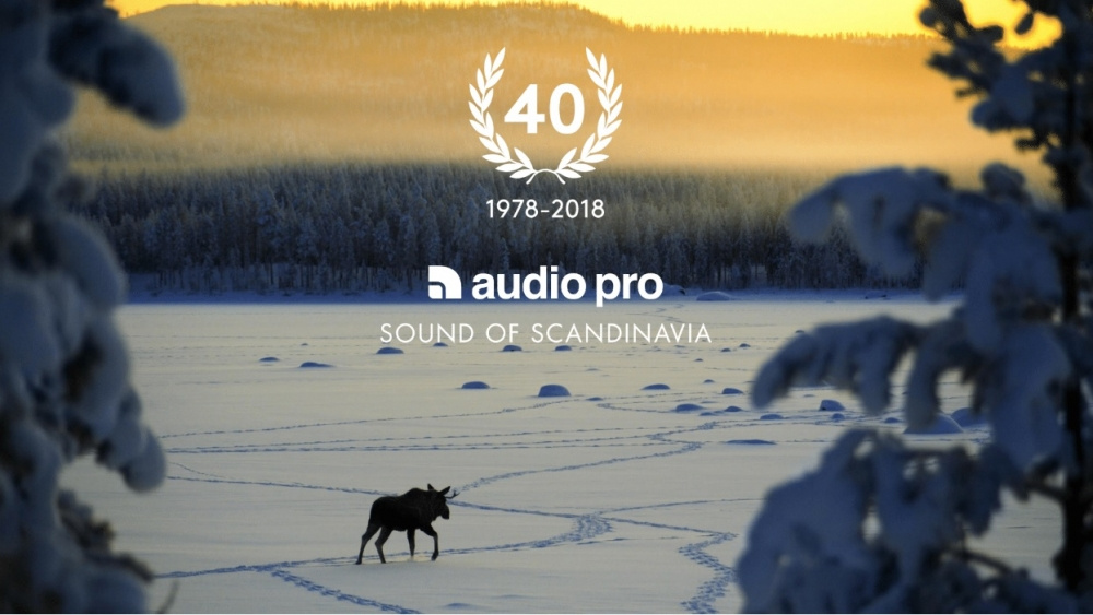Audio Pro A26 stativhøyttalere med Wifi & BT, hvit par