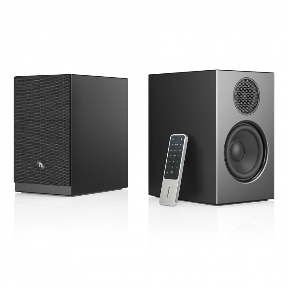 Audio Pro A28 W aktive stativhøyttalere med Wi-Fi, svart