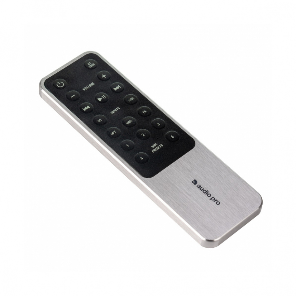 Audio Pro A38 W aktive gulvhøyttalere med Wi-Fi, svart