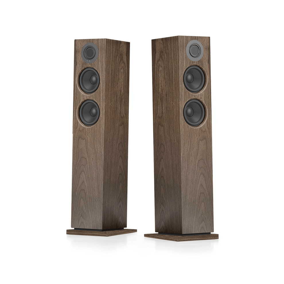 Audio Pro A48 W aktive høyttalere med HDMI, valnøtt par