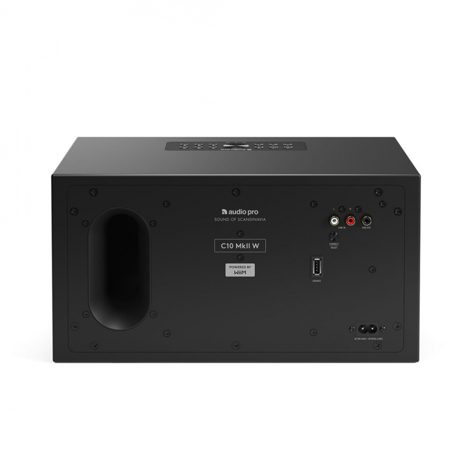 Audio Pro C10 MKII W, WiFi-høyttaler svart
