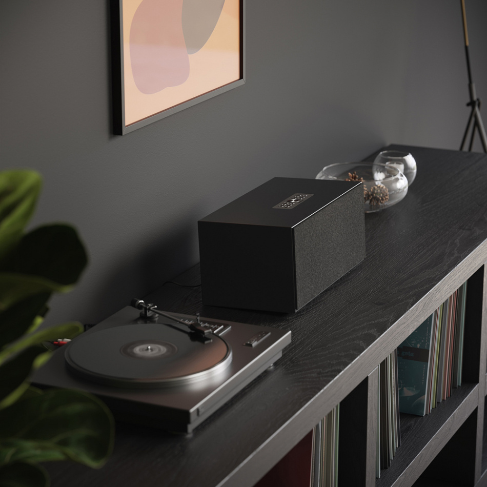 Audio Pro C20 högtalare med AirPlay 2, HDMI & mer, svart