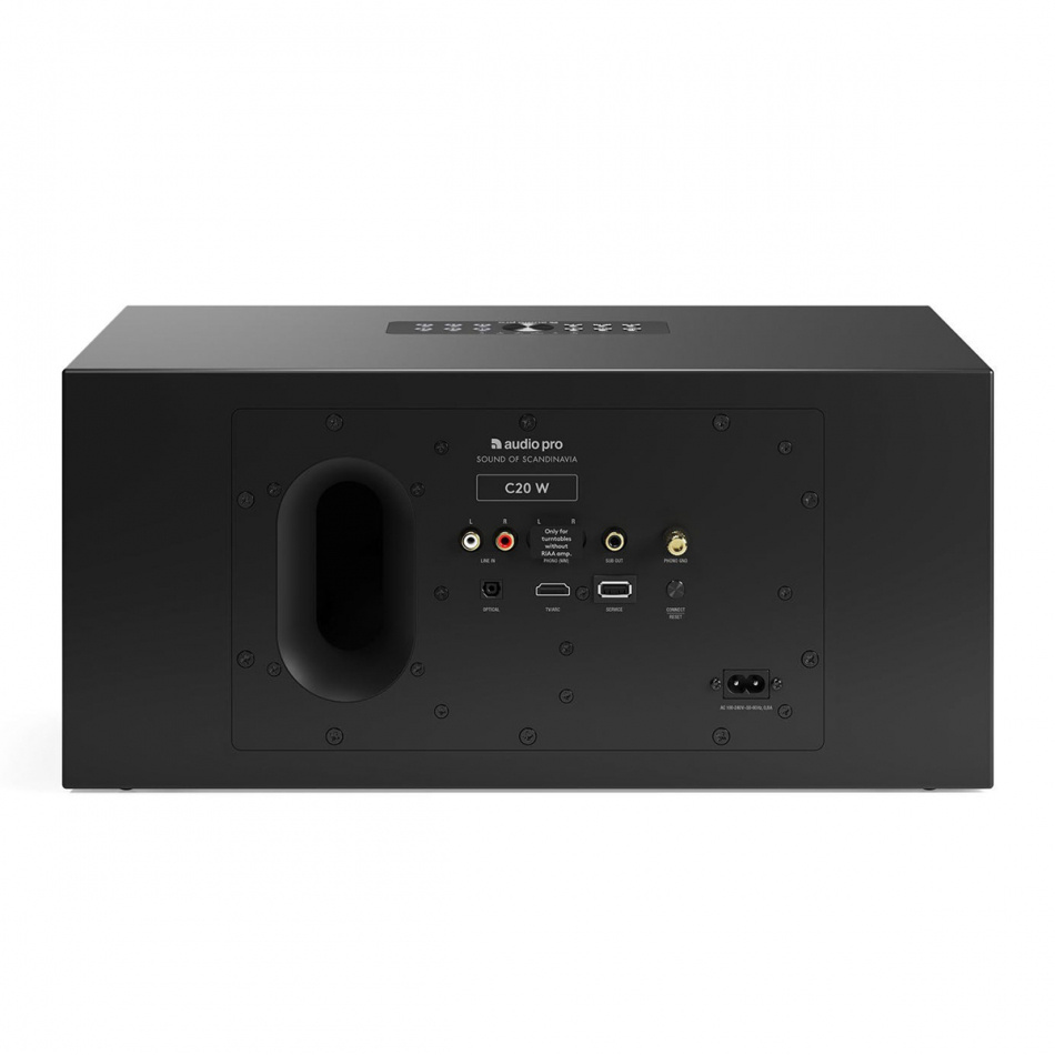 Audio Pro C20 W, Wifi-høyttaler svart