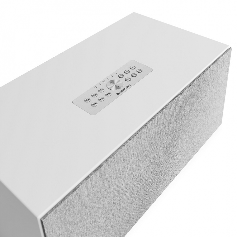 Audio Pro C20 högtalare med AirPlay 2, HDMI & mer, vit