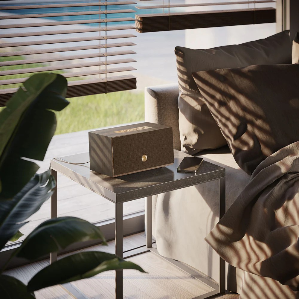 Audio Pro C5 MKII W, WiFi-høyttaler, valnøtt