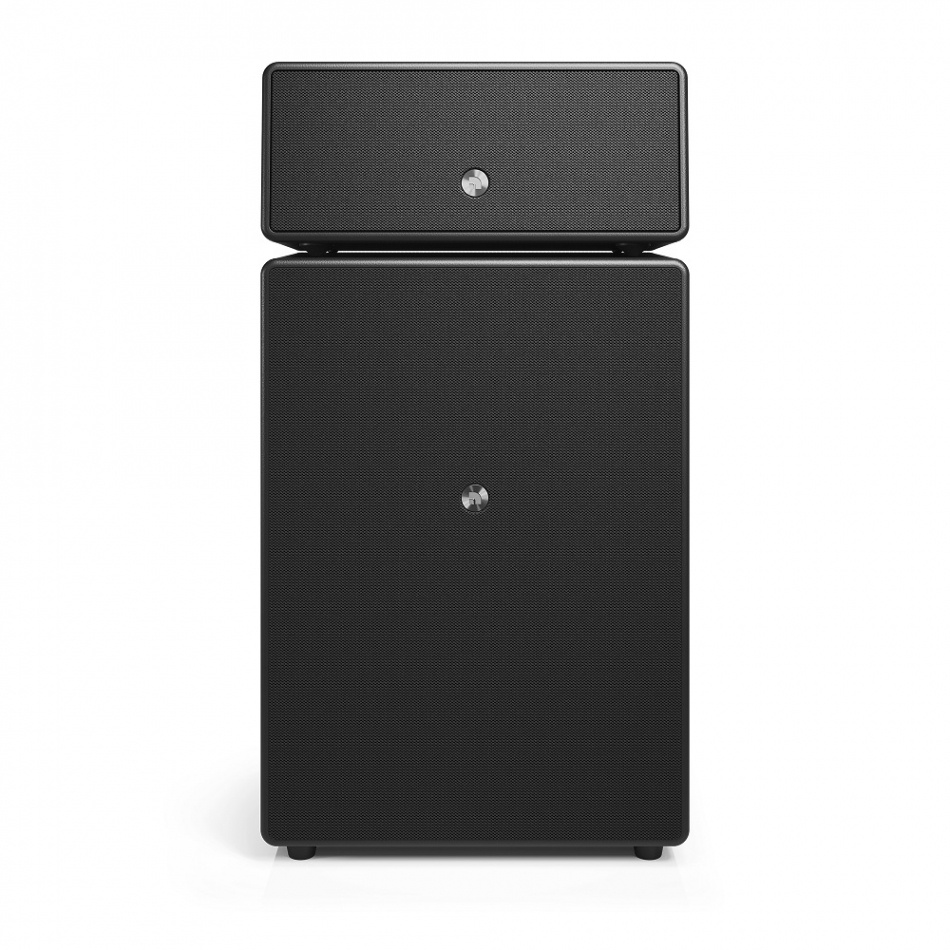 Audio Pro Drumfire II wifi-høyttaler med Google Cast & AirPlay 2, svart